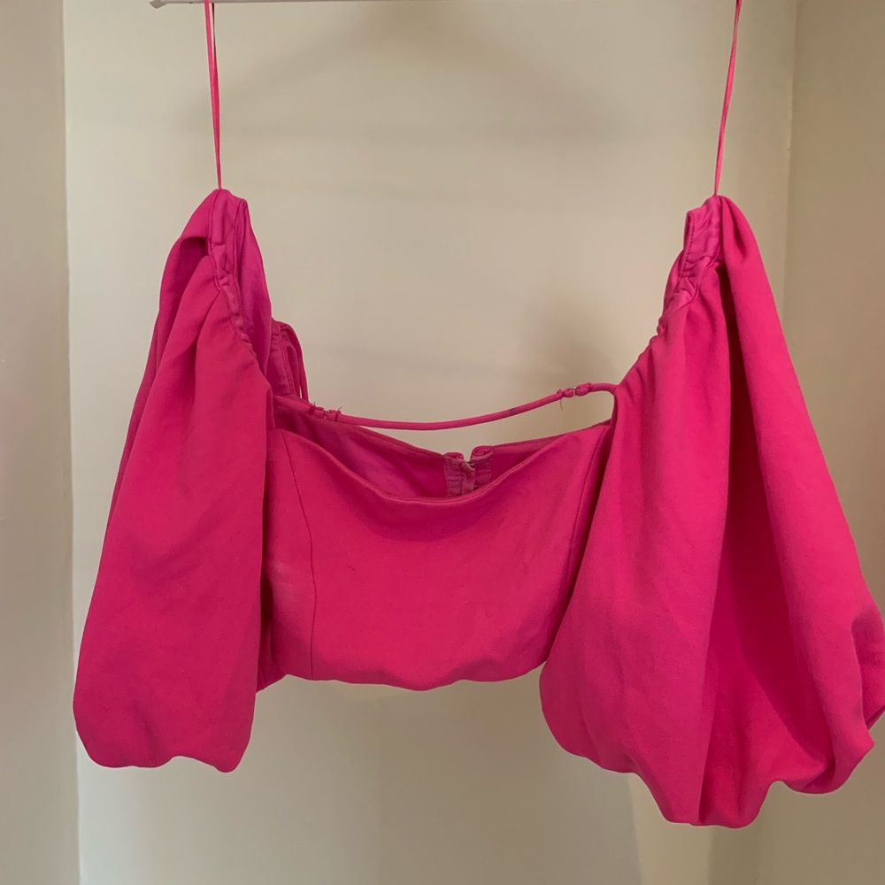 Zara Hot Pink Women's Blouse